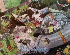 Rick And Morty 300 Piece Puzzle
