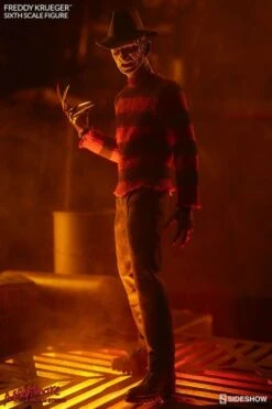A Nightmare On Elm Street Freddy Krueger 1:6 Scale Sideshow 12" Figure [BIB]