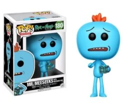 FUNKO Rick & Morty Mr. Meeseeks With Meeseeks Box Exclusive Pop! Vinyl Figure #180