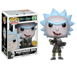 FUNKO Rick & Morty Weaponized Rick Chase Variant Pop! Vinyl Figure #172