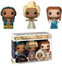 Disney A Wrinkle In Time Mrs Who, Mrs Which & Mrs Whatsit Exclusive Pop! Vinyl Figure 3-Pack