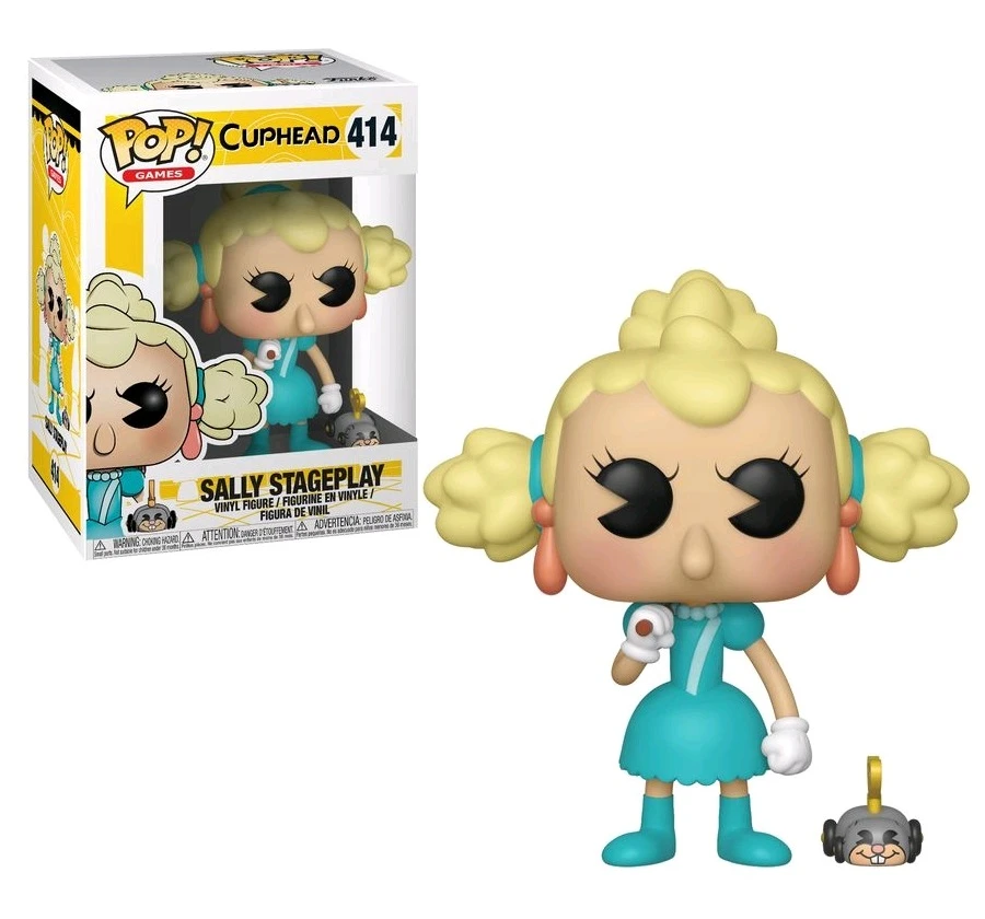 FUNKO Cuphead Sally Stageplay Pop! Vinyl Figure 414 1 FUNKO Cuphead Sally Stageplay Pop! Vinyl Figure 414