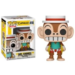 FUNKO Cuphead Mr Chimes Exclusive Pop! Vinyl Figure #418 OE