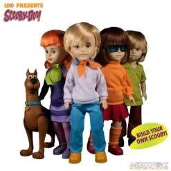 Living Dead Dolls Scooby-Doo Mystery Inc. Set Of 4 BAF Figures