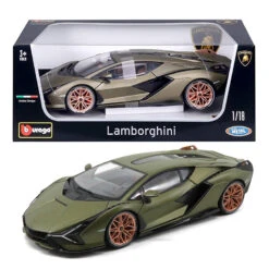 Bburago Lamborghini Sian FKP 37 1:18 Diecast Scale Car