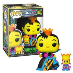 Alice In Wonderland Blacklight Queen Of Hearts Funko Shop Exclusive Pop! Vinyl Figure #1063