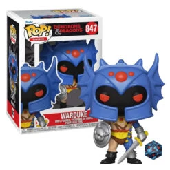 FUNKO Dungeons & Dragons Warduke Exclusive Pop! Vinyl Figure & D20 #847