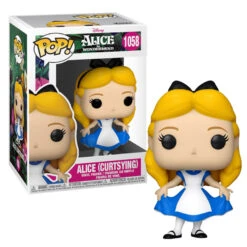 FUNKO Alice In Wonderland Curtsey Pop! Vinyl Figure #1058 OE