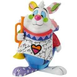 Disney Alice In Wonderland The White Rabbit Mini Britto Statue