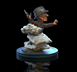 N/A A Nightmare On Elm Street - Freddy Krueger Q-Fig 4" Figure [OE] -Go Figure Collectables Sales 2 jpg 6275bc7bbc8e9