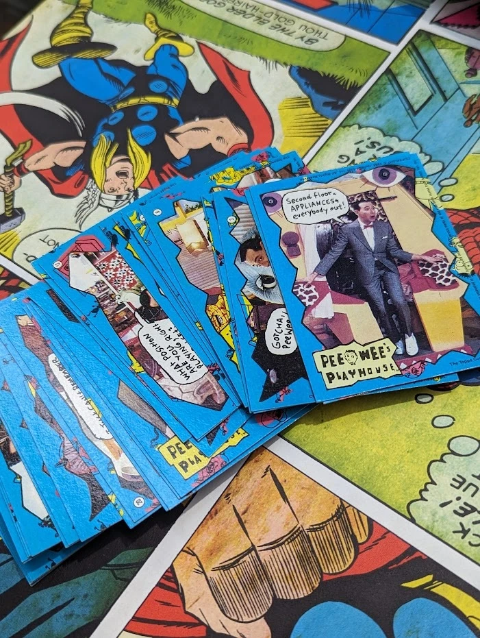 Pee Wee's Playhouse Topps 1988 Vintage Card Set 2 Pee Wee's Playhouse Topps 1988 Vintage Card Set - Image 2