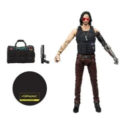 Cyberpunk 2077 Johnny Silverhand 7" Action Figure [OE] -Go Figure Collectables Sales 3 jpg 60a89a10d7324