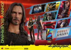 Cyberpunk 2077 Johnny Silverhand 12" 1/6 Scale Hot Toys Figure [VGM47] OE -Go Figure Collectables Sales 676374794 jpg 6003ca89273c0