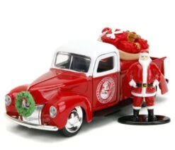 N/A Holiday Rides - Santa & 1941 Ford Pickup Truck 1:32 Scale [OE]
