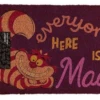 Alice In Wonderland - Everyone Here Is Mad Here Doormat