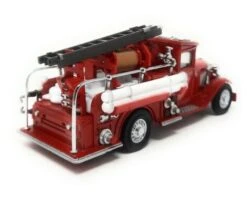 Matchbox Yesteryear Fire Engine Series 1:60 Scale Ford AA 1932 YFE06 -Go Figure Collectables Sales d4 jpg 63ce0fc7217a6