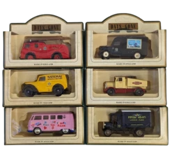 Days Gone Vintage Models Set Of 6 Diecast Vehicles Lledo [Set B]