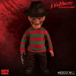 N/A A Nightmare On Elm Street Freddy Krueger MDS Designer Mega Talking 15" Figure