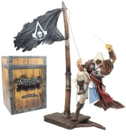 Ubisoft Assassin's Creed IV Black Flag Buccaneer Edition Edward Kenway Statue, CD, Artbook & Lithographs