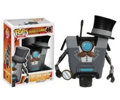 FUNKO Borderlands Gentlemen Claptrap Exclusive Pop! Vinyl Figure #46