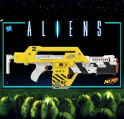 Hasbro Aliens NERF Limited Edition M41A Pulse Rifle Blaster -Go Figure Collectables Sales dusty jepdge removebg preview 4 png 640030038eb6c