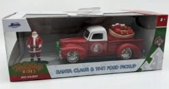 N/A Holiday Rides - Santa & 1941 Ford Pickup Truck 1:32 Scale [OE] -Go Figure Collectables Sales facebook3 jpg 63b5101513ef0