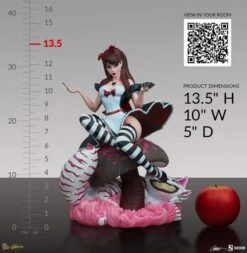 N/A Fairytale Fantasies - Alice In Wonderland Game Of Hearts Statue [OE] -Go Figure Collectables Sales hotcosb933 04 jpeg 632d49b3b7779