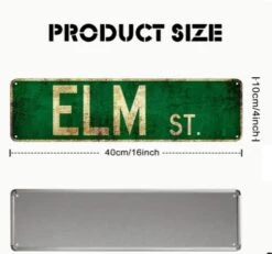 A Nightmare On Elm Street - Elm St Tin Sign -Go Figure Collectables Sales hottms064 star wars clone wars clone jesse 12 figureb clipped rev 1 jpg 651d02c0381ed