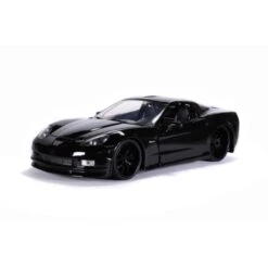 N/A Big Time Muscle - Chevy Corvette 2006 Black 1:24 Scale Diecast Vehicle [OE]