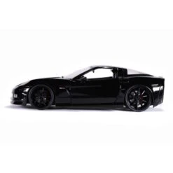N/A Big Time Muscle - Chevy Corvette 2006 Black 1:24 Scale Diecast Vehicle [OE] -Go Figure Collectables Sales jad31862 05 jpeg 61d909f1d044c