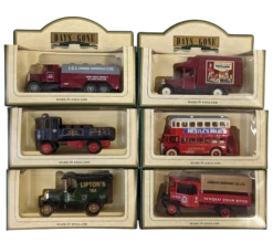 Days Gone Vintage Models Set Of 6 Diecast Vehicles Lledo [Set C]