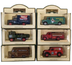 Days Gone Vintage Models Set Of 6 Diecast Vehicles Lledo [Set D]