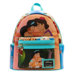 LOUNGEFLY Aladdin (1992) - Jasmine Princess Scenes Mini Backpack [OE]