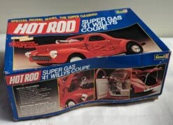 1986 Vintage Hot Rod Super Gas 1941 Willys Coupe 1:25 Scale Model Kit Revell -Go Figure Collectables Sales pokef jpg 63e6fcf50b9f4