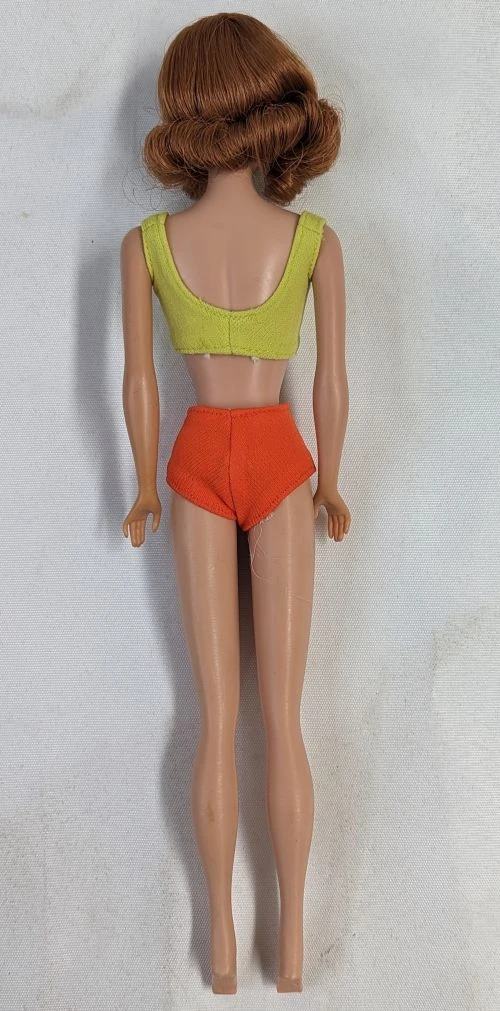 MATTEL 1962 Vintage Barbie's Best Friend Midge Doll Stock No 860 Titian 4 MATTEL 1962 Vintage Barbie's Best Friend Midge Doll Stock No 860 Titian - Image 4
