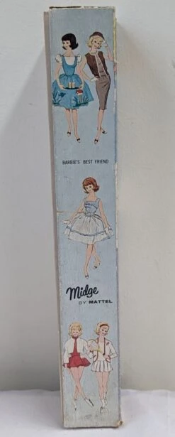 MATTEL 1962 Vintage Barbie's Best Friend Midge Doll Stock No 860 Titian 12 MATTEL 1962 Vintage Barbie's Best Friend Midge Doll Stock No 860 Titian -Go Figure Collectables Sales pxl 20221015 022523581 portrait jpg 634a1db0b6536