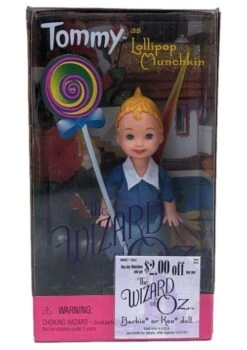 MATTEL The Wizard Of Oz Tommy As Lollipop Munchkin Doll Barbie