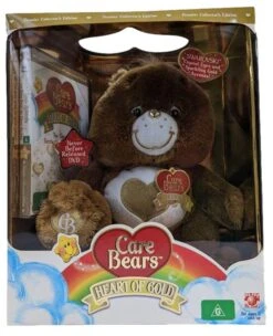 JAKKS PACIFIC Care Bears Heart Of Gold Premier Collector's Edition Plush With Exclusive DVD 2008