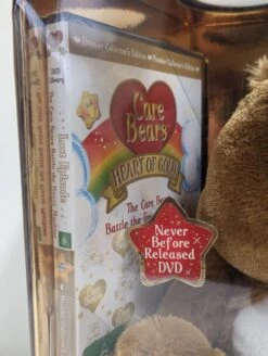 JAKKS PACIFIC Care Bears Heart Of Gold Premier Collector's Edition Plush With Exclusive DVD 2008 -Go Figure Collectables Sales pxl 20221026 022152985 portrait jpg 6358aee549b3a