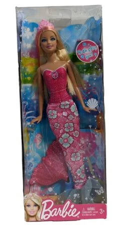MATTEL Barbie Fairy Tale Mermaid 2012 Doll (Pink)