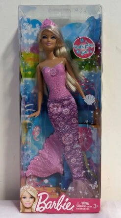 MATTEL Barbie Fairy Tale Mermaid 2012 Doll (Purple) -Go Figure Collectables Sales pxl 20221107 225136661 jpg 6369c65e365fb