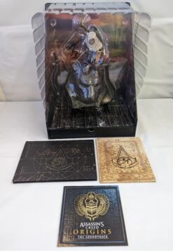 Ubisoft Assassins Creed Origins Gods Edition Bayek Statue, Map, CD & Artbook -Go Figure Collectables Sales q2 jpg 64378db532032