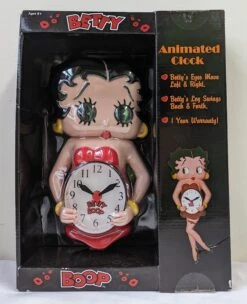 N/A Betty Boop 16" Animated Motion Wall Clock 8 N/A Betty Boop 16" Animated Motion Wall Clock -Go Figure Collectables Sales s l500 1 jpg 63c8b67975f28