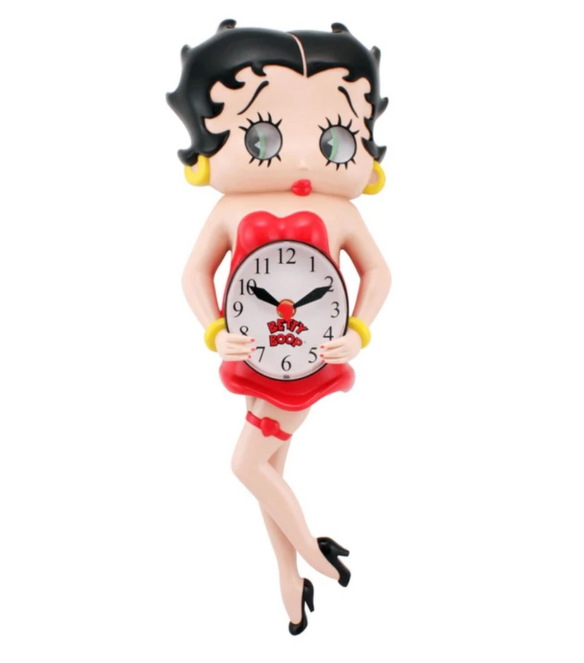 N/A Betty Boop 16" Animated Motion Wall Clock 1 N/A Betty Boop 16" Animated Motion Wall Clock