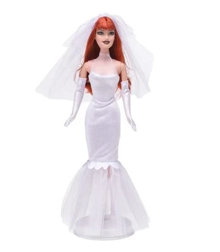 MATTEL Barbie The Amazing Spider-Man Mary Jane The Wedding 2005 Doll 6 MATTEL Barbie The Amazing Spider-Man Mary Jane The Wedding 2005 Doll - Image 6