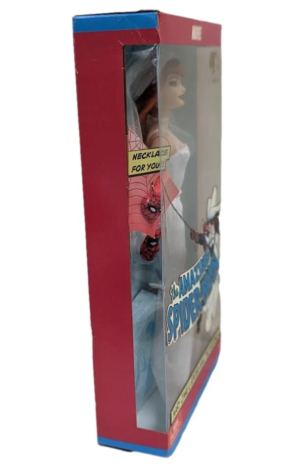 MATTEL Barbie The Amazing Spider-Man Mary Jane The Wedding 2005 Doll 3 MATTEL Barbie The Amazing Spider-Man Mary Jane The Wedding 2005 Doll - Image 3