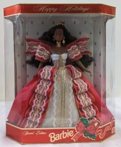 MATTEL Barbie Christmas Happy Holidays Hallmark 10th Anniversary 1997 Doll -Go Figure Collectables Sales s l5cs00 3 jpg 63c8c22780f47