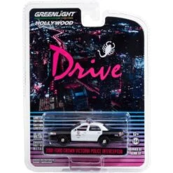 Greenlight Drive (2011) 2001 Ford Crown Victoria Police Interceptor 1:64 Model Car -Go Figure Collectables Sales shop rent 104 jarr copy jpg 63e1b2126521e