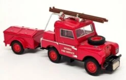 Matchbox Yesteryear Fire Engine Series 1:60 Scale Land Rover Auxiliary 1948 YFE02