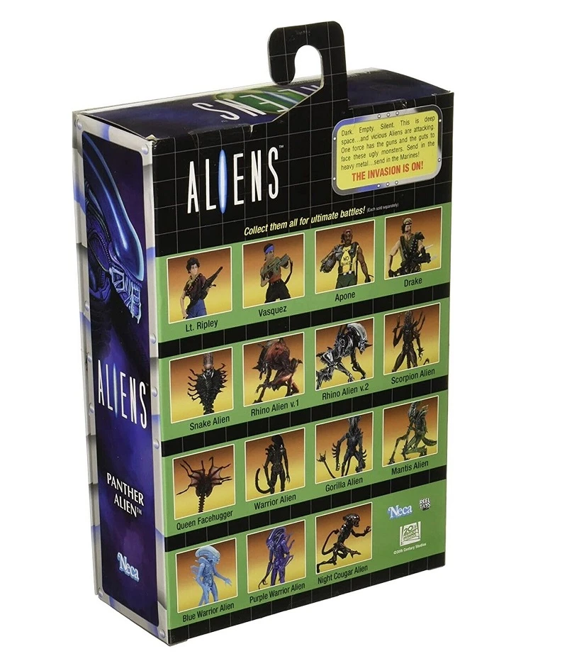 NECA Aliens Panther Alien Kenner Tribute 7" Action Figure 3 NECA Aliens Panther Alien Kenner Tribute 7" Action Figure - Image 3